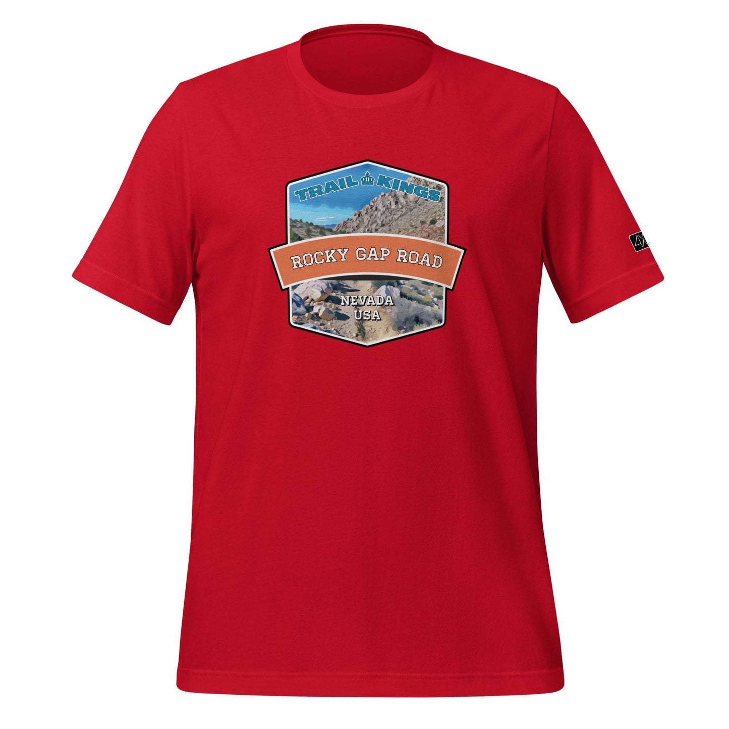 Trail Kings: Rocky Gap Road - Unisex t-shirt  in  Red / 3XL  -  4XOD