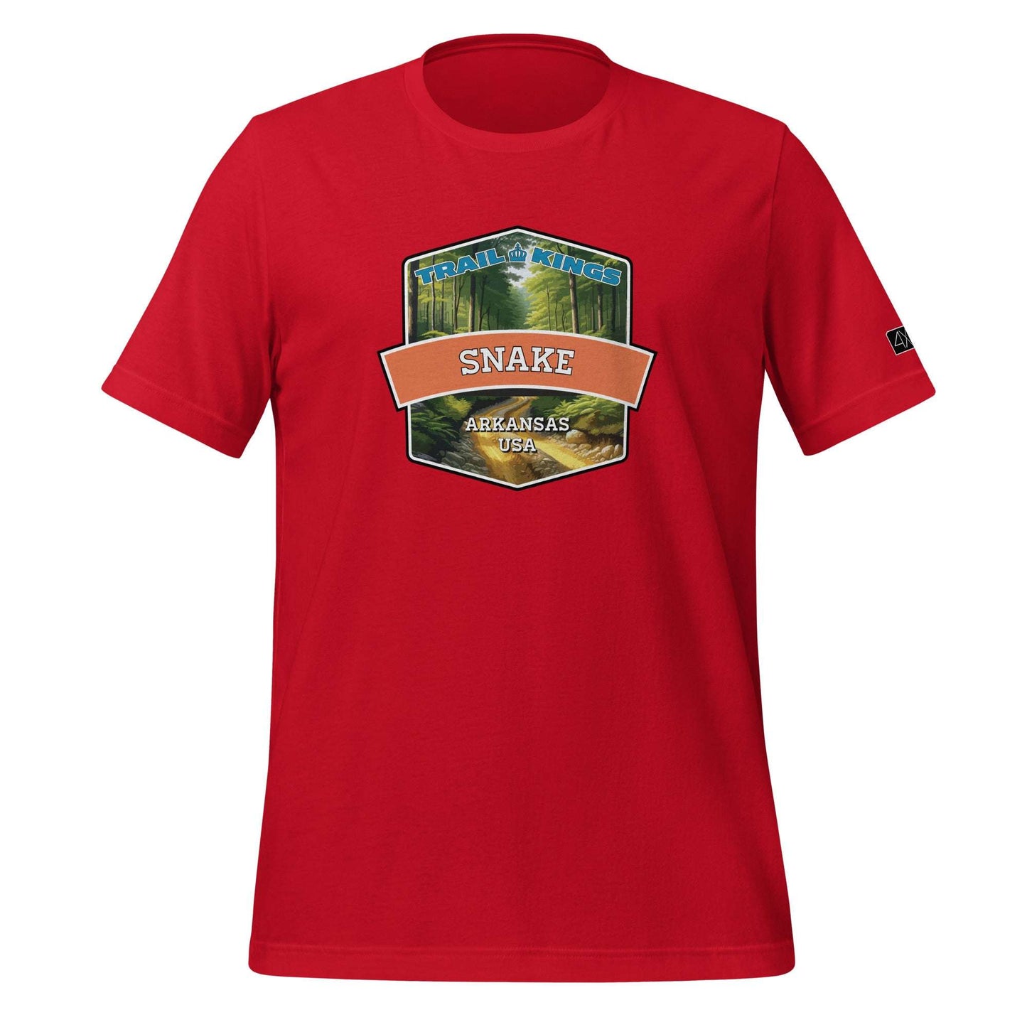 Trail Kings: Snake - Unisex t-shirt  in  Red / 3XL  -  4XOD