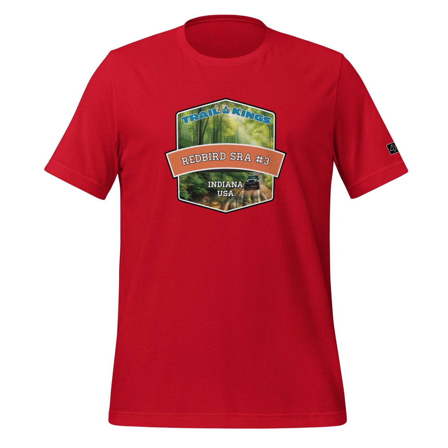 Trail Kings: Redbird SRA #3 - Unisex t-shirt  in  Red / 3XL  -  4XOD