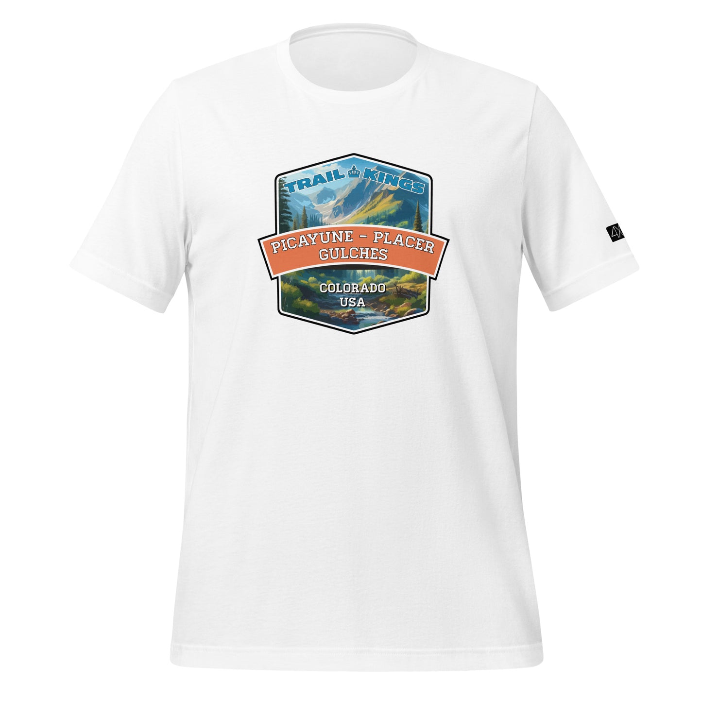 Trail Kings: Picayune - Placer Gulches - Unisex t-shirt