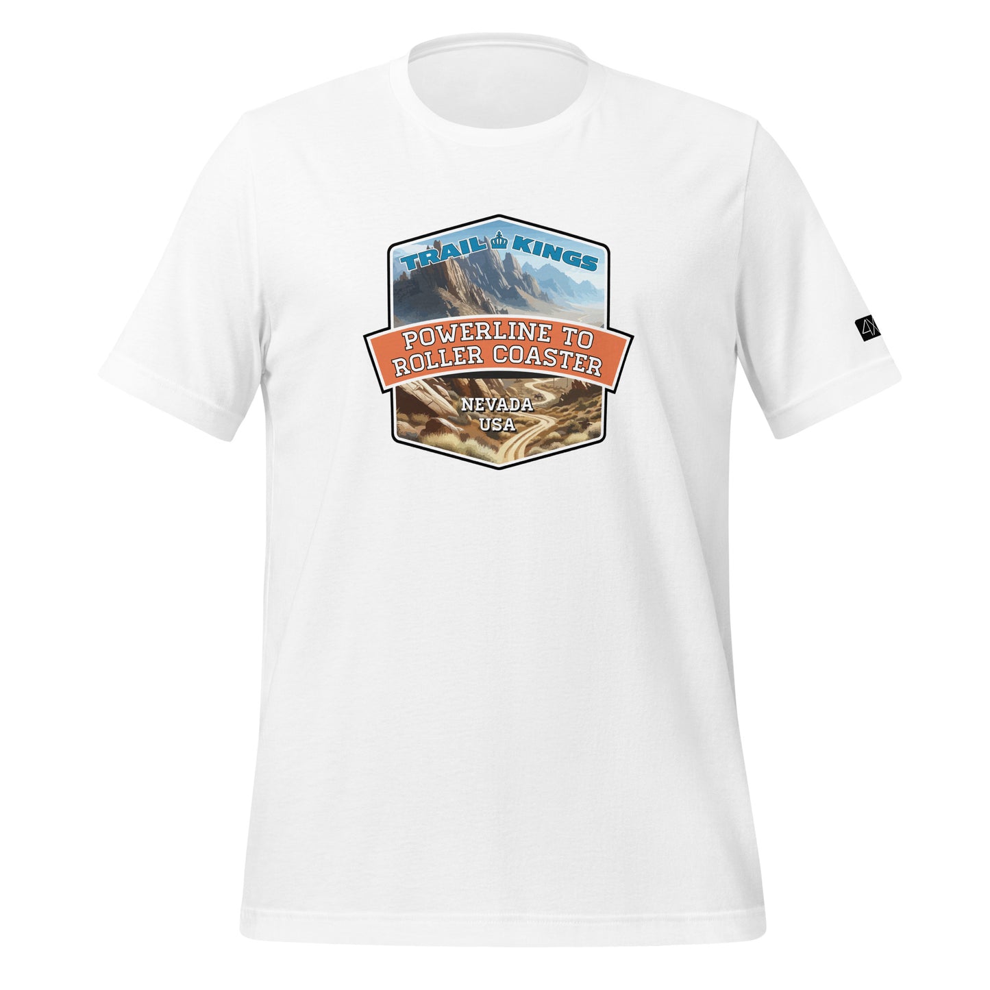 Trail Kings: Powerline to Roller Coaster - Unisex t-shirt