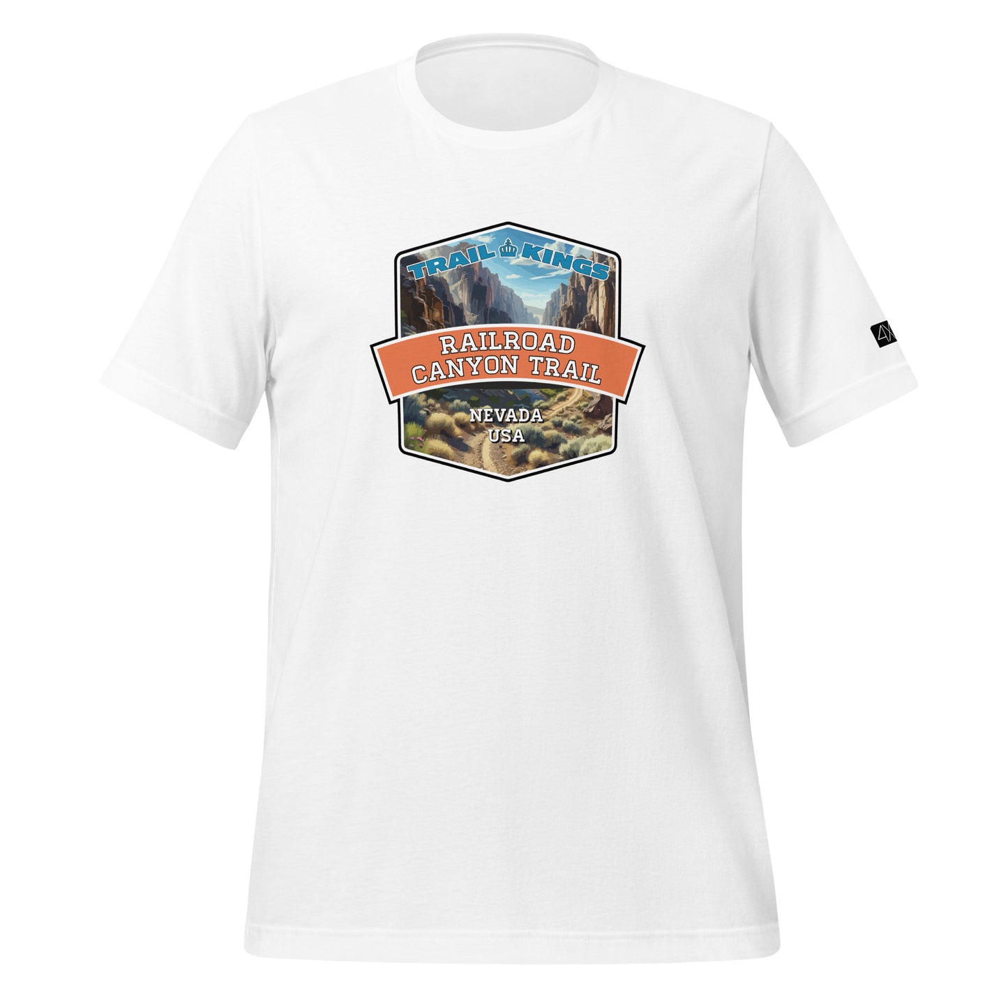 Trail Kings: Railroad Canyon Trail, Nevada, USAUnisex t-shirt