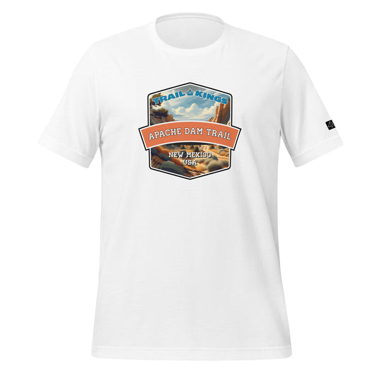 Trail Kings: Apache Dam Trail - Unisex t-shirt  in  White / 3XL  -  4XOD