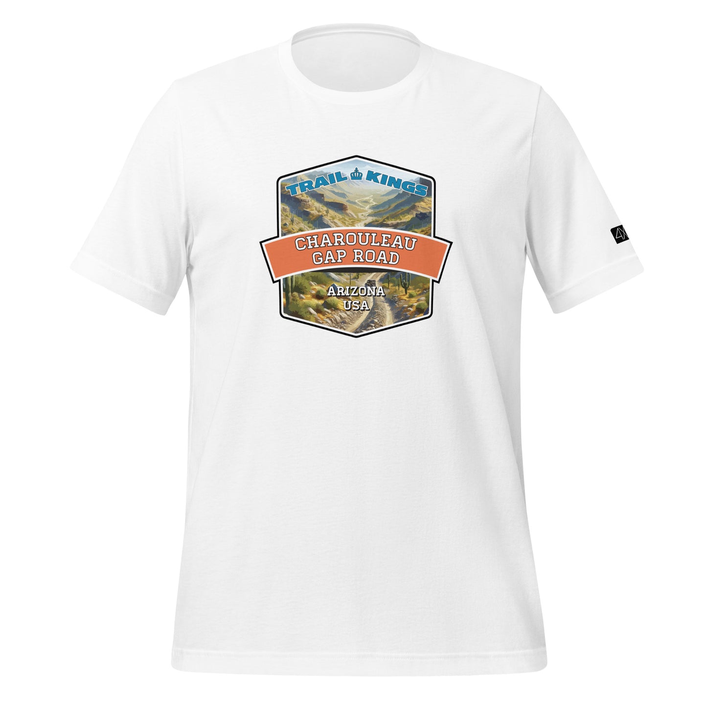 Trail Kings: Charouleau Gap Road - Unisex t-shirt  in  White / 3XL  -  4XOD