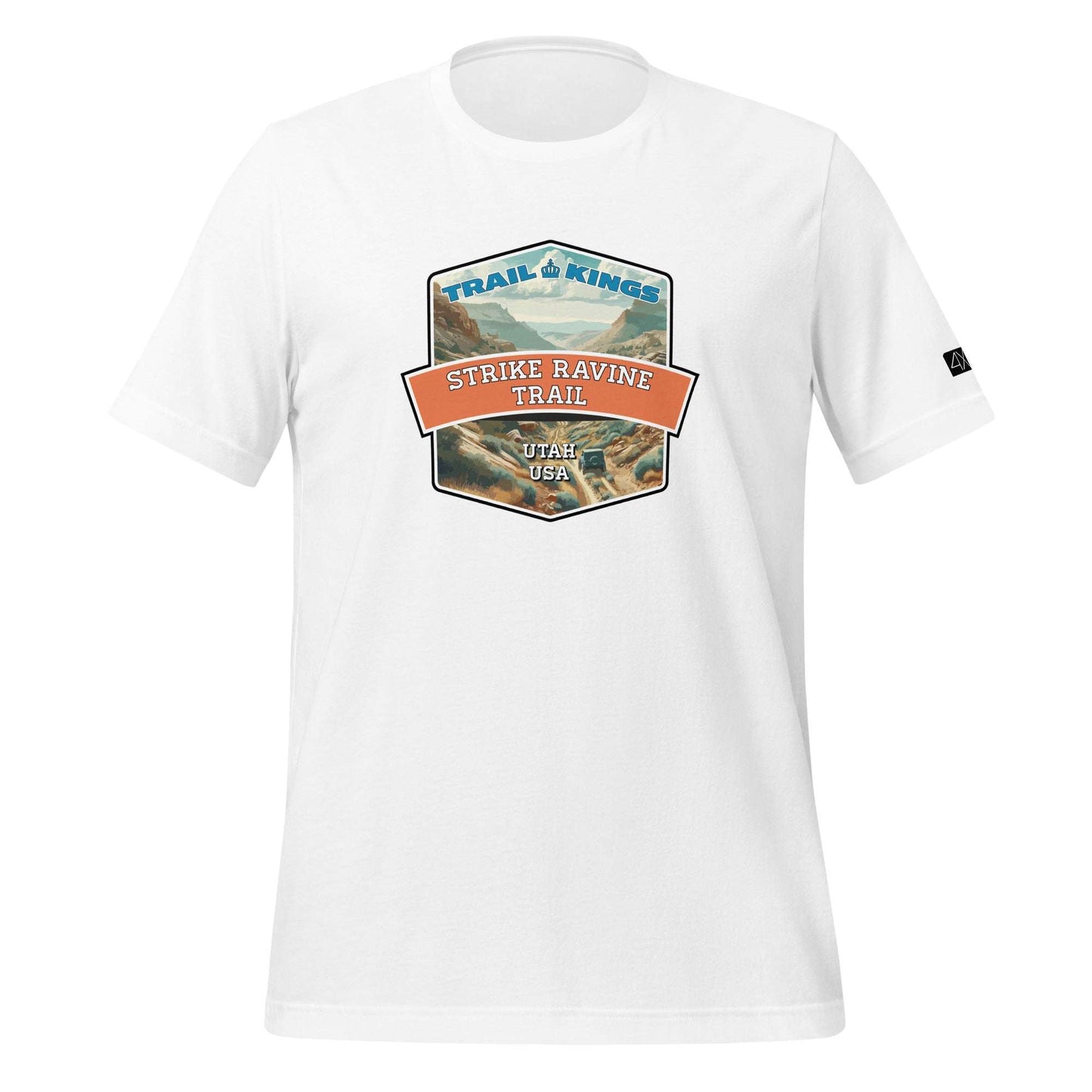 Trail Kings: Strike Ravine Trail - Unisex t-shirt  in  White / 3XL  -  4XOD