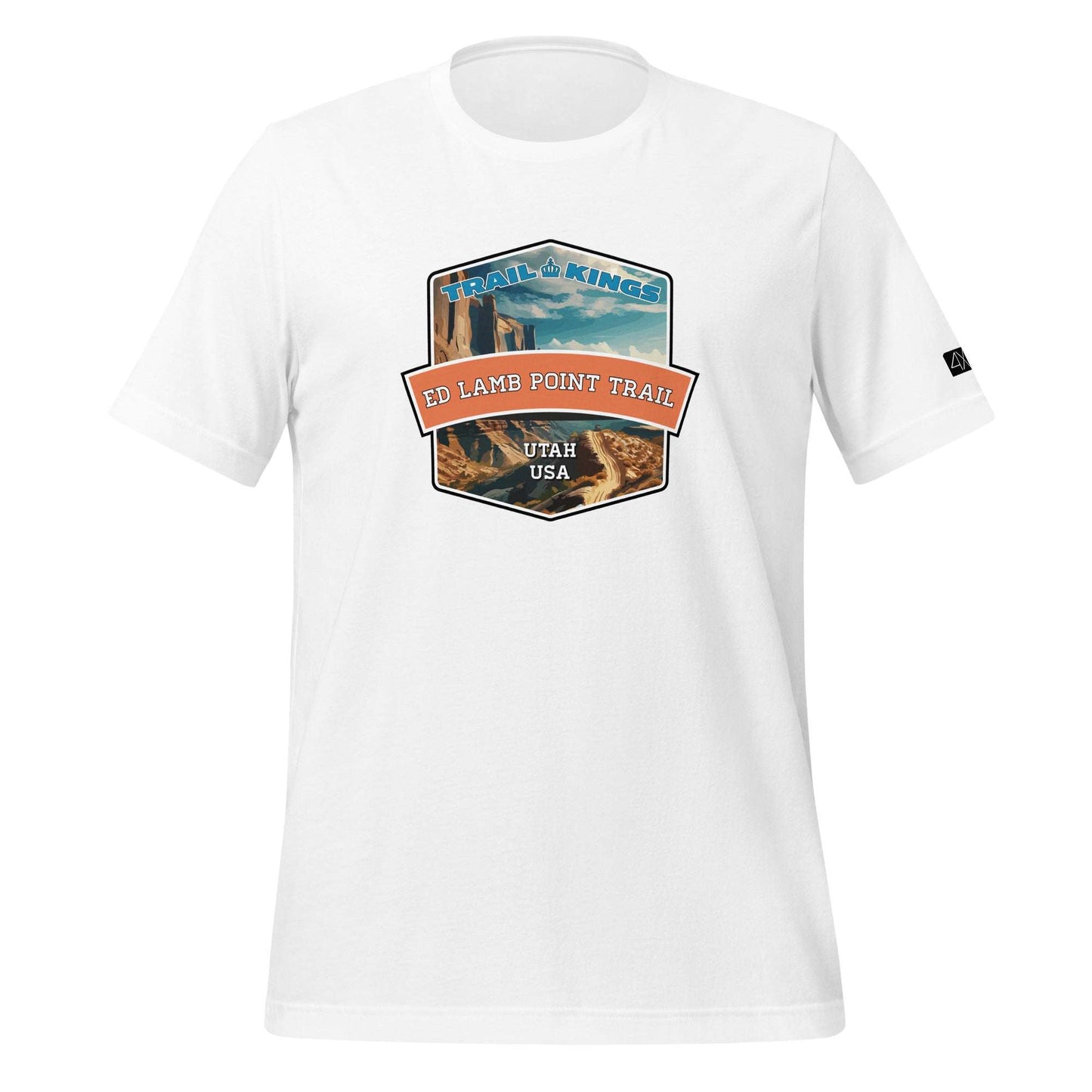 Trail Kings: Ed Lamb Point Trail - Unisex t-shirt  in  White / 3XL  -  4XOD