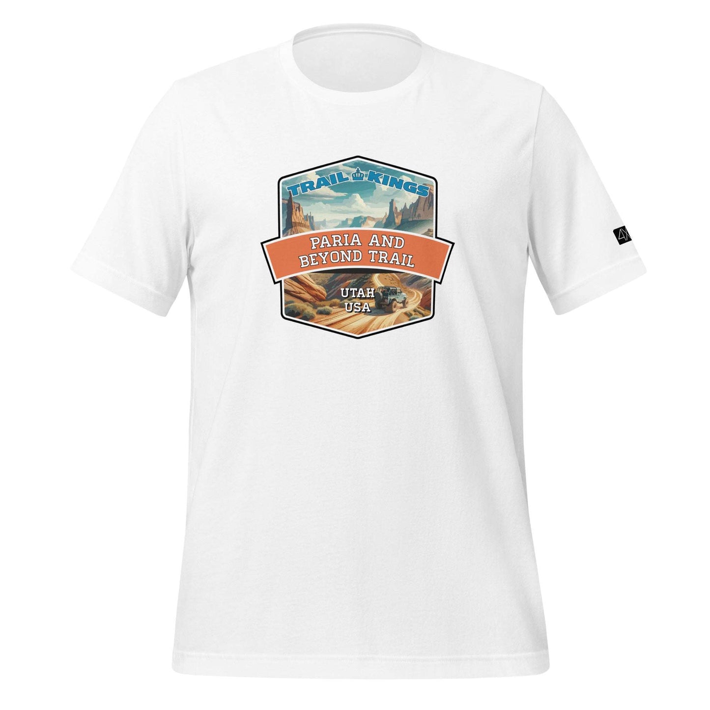 Trail Kings: Paria and Beyond Trail - Unisex t-shirt  in  White / 3XL  -  4XOD