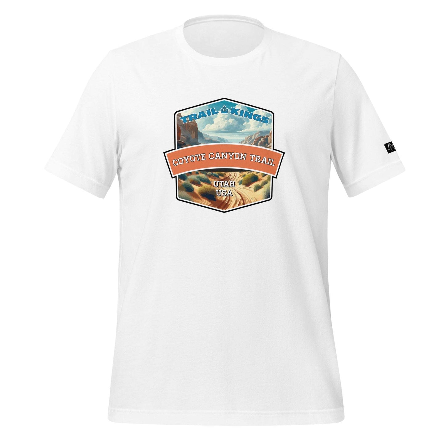 Trail Kings: Coyote Canyon Trail - Unisex t-shirt  in  White / 3XL  -  4XOD