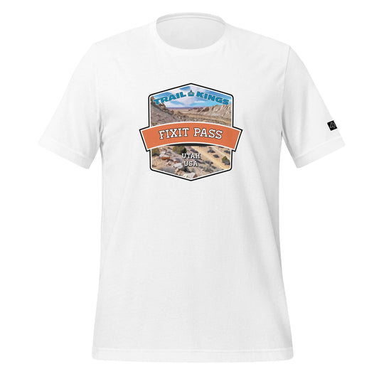 Trail Kings: Fixit Pass - Unisex t-shirt  in  White / 3XL  -  4XOD