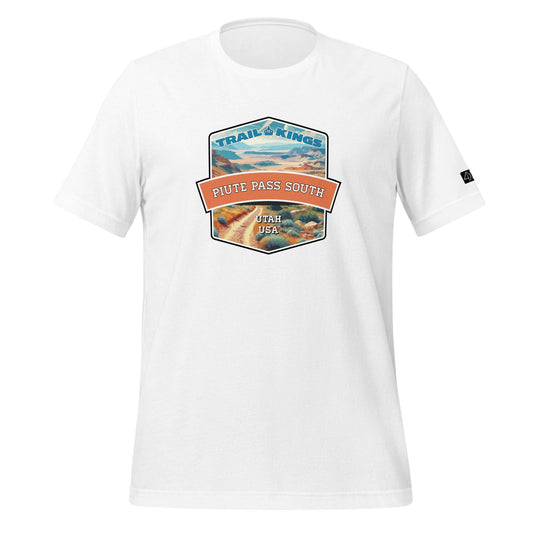 Trail Kings: Piute Pass South - Unisex t-shirt  in  White / 3XL  -  4XOD