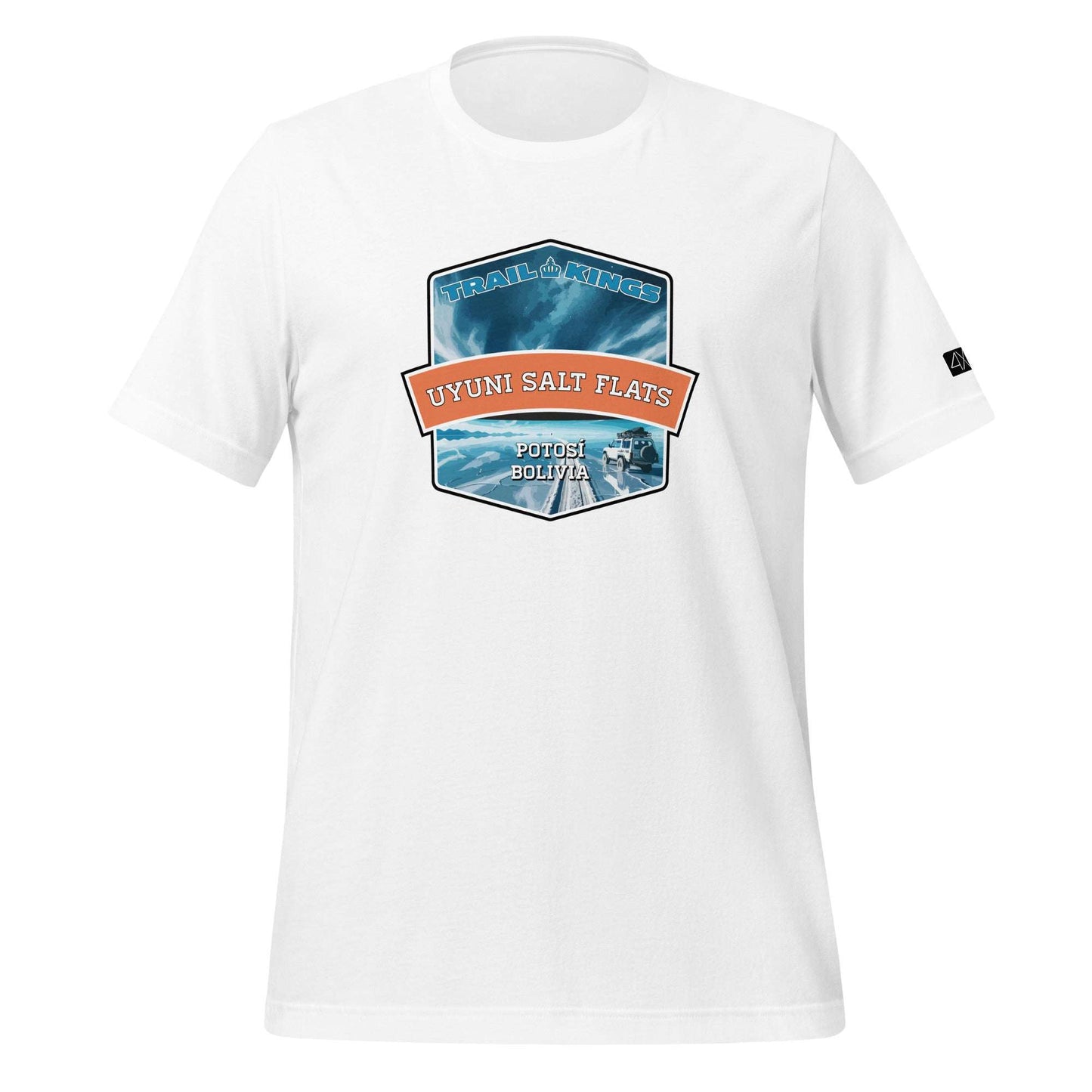 Trail Kings: Uyuni Salt Flats - Unisex t-shirt  in  White / 3XL  -  4XOD