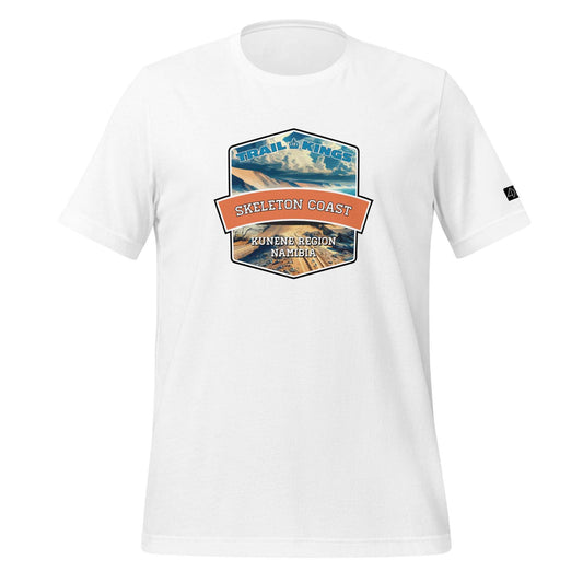 Trail Kings: Skeleton Coast - Unisex t-shirt  in  White / 3XL  -  4XOD