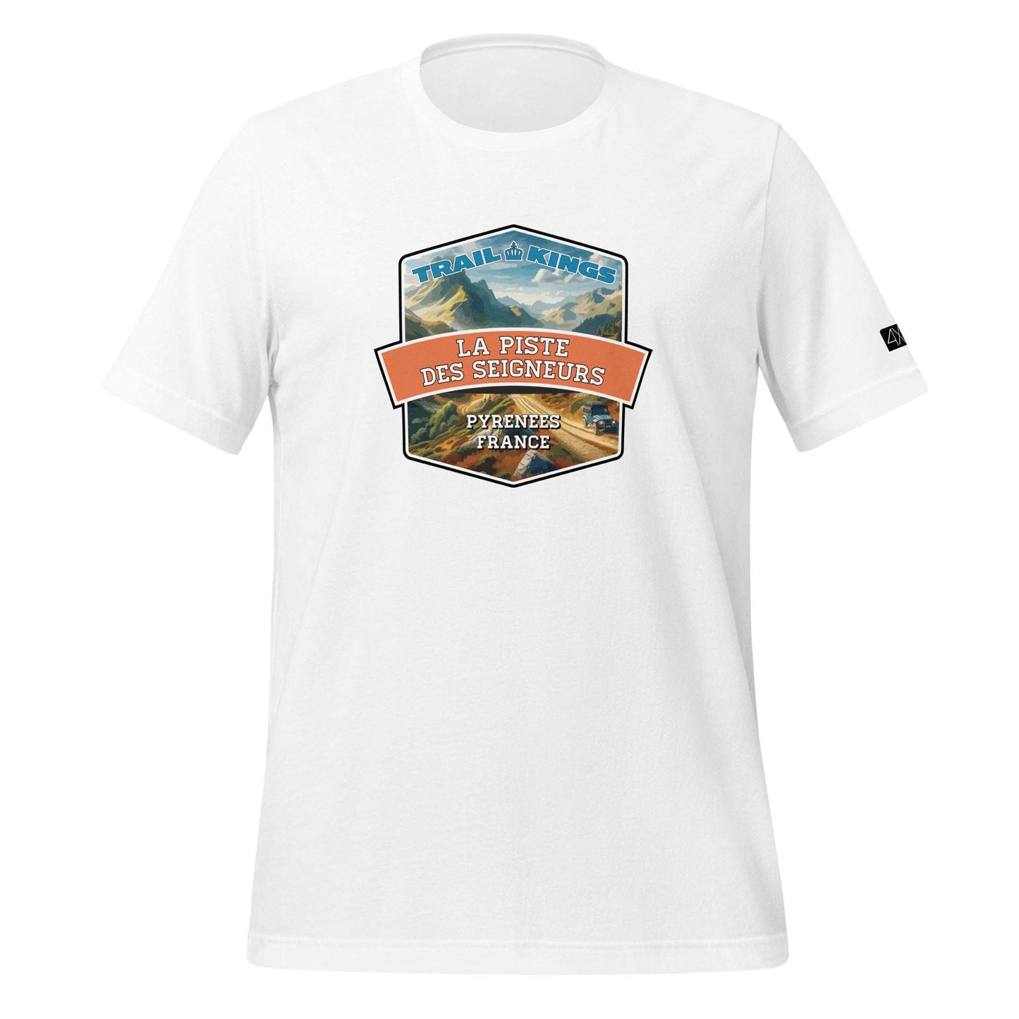 Trail Kings: La Piste des Seigneurs - Unisex t-shirt  in  White / 3XL  -  4XOD