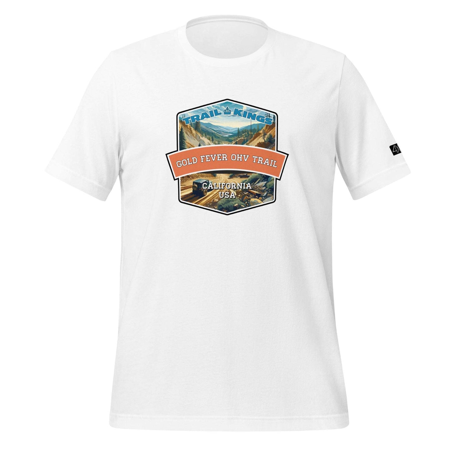 Trail Kings: Gold Fever OHV Trail - Unisex t-shirt  in  White / 3XL  -  4XOD