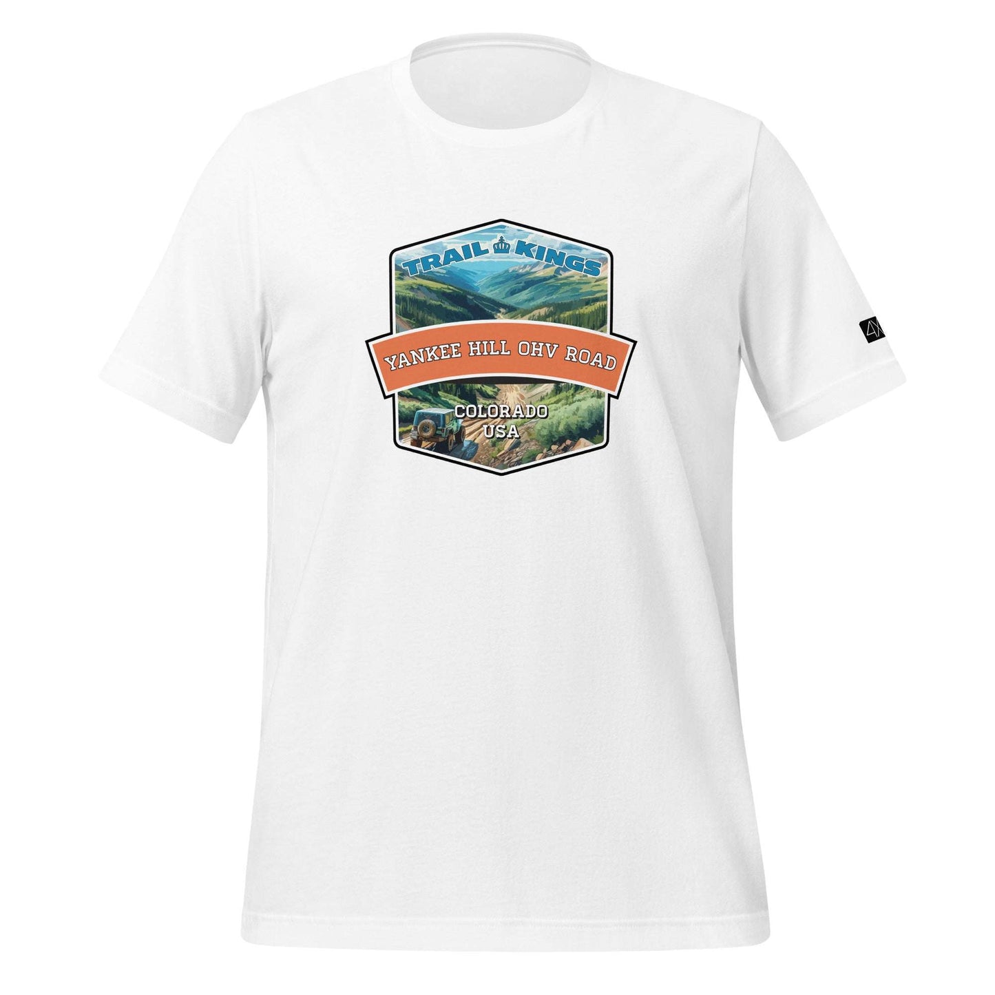 Trail Kings: Yankee Hill OHV Road - Unisex t-shirt  in  White / 3XL  -  4XOD