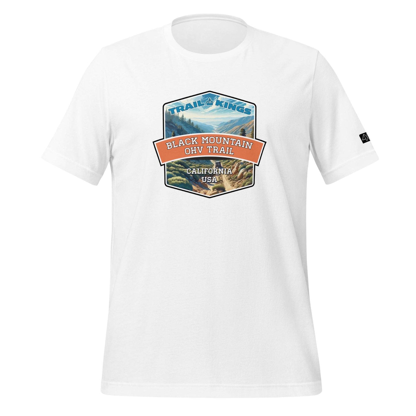 Trail Kings: Black Mountain OHV Trail - Unisex t-shirt  in  White / 3XL  -  4XOD