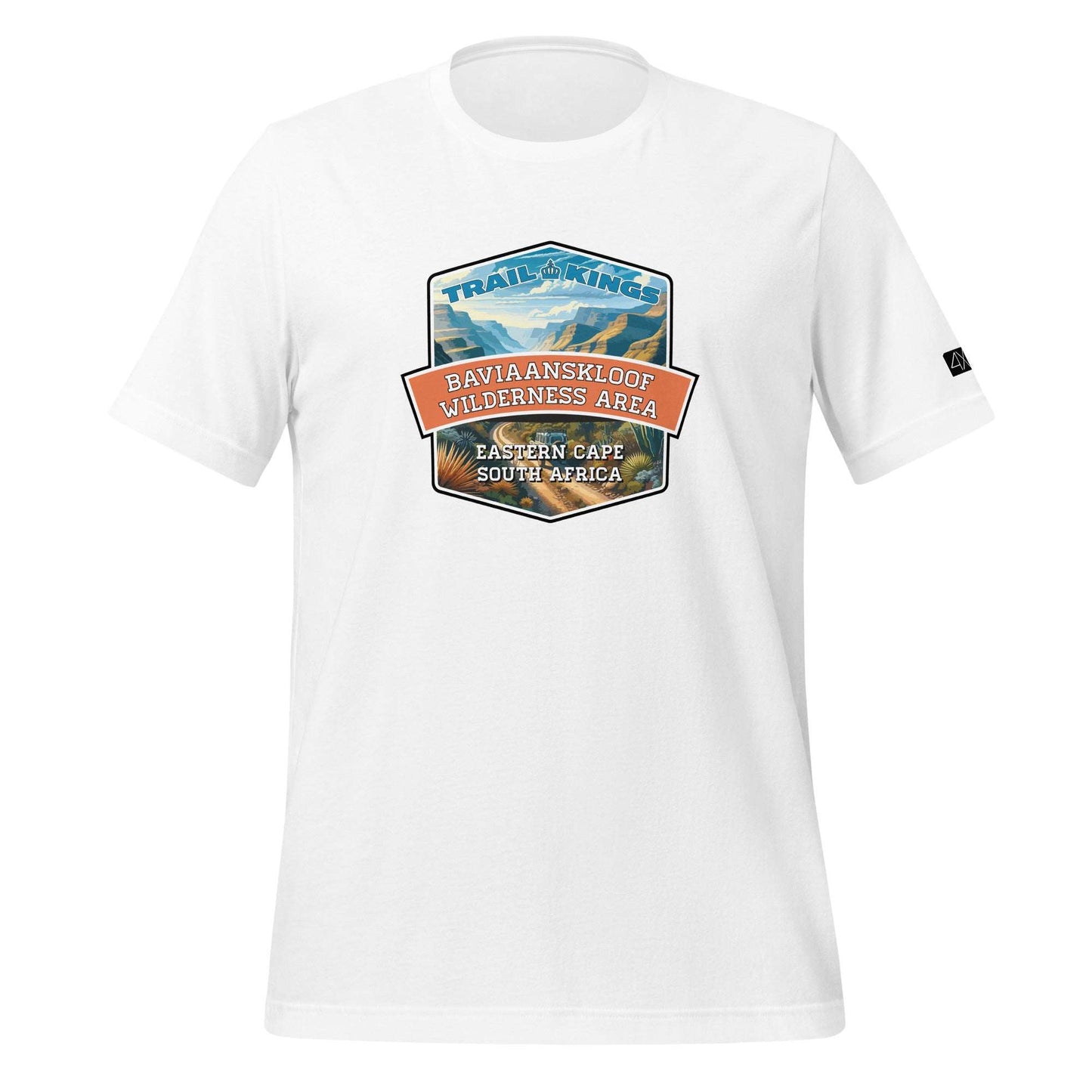 Trail Kings: Baviaanskloof Wilderness Area - Unisex t-shirt  in  White / 3XL  -  4XOD