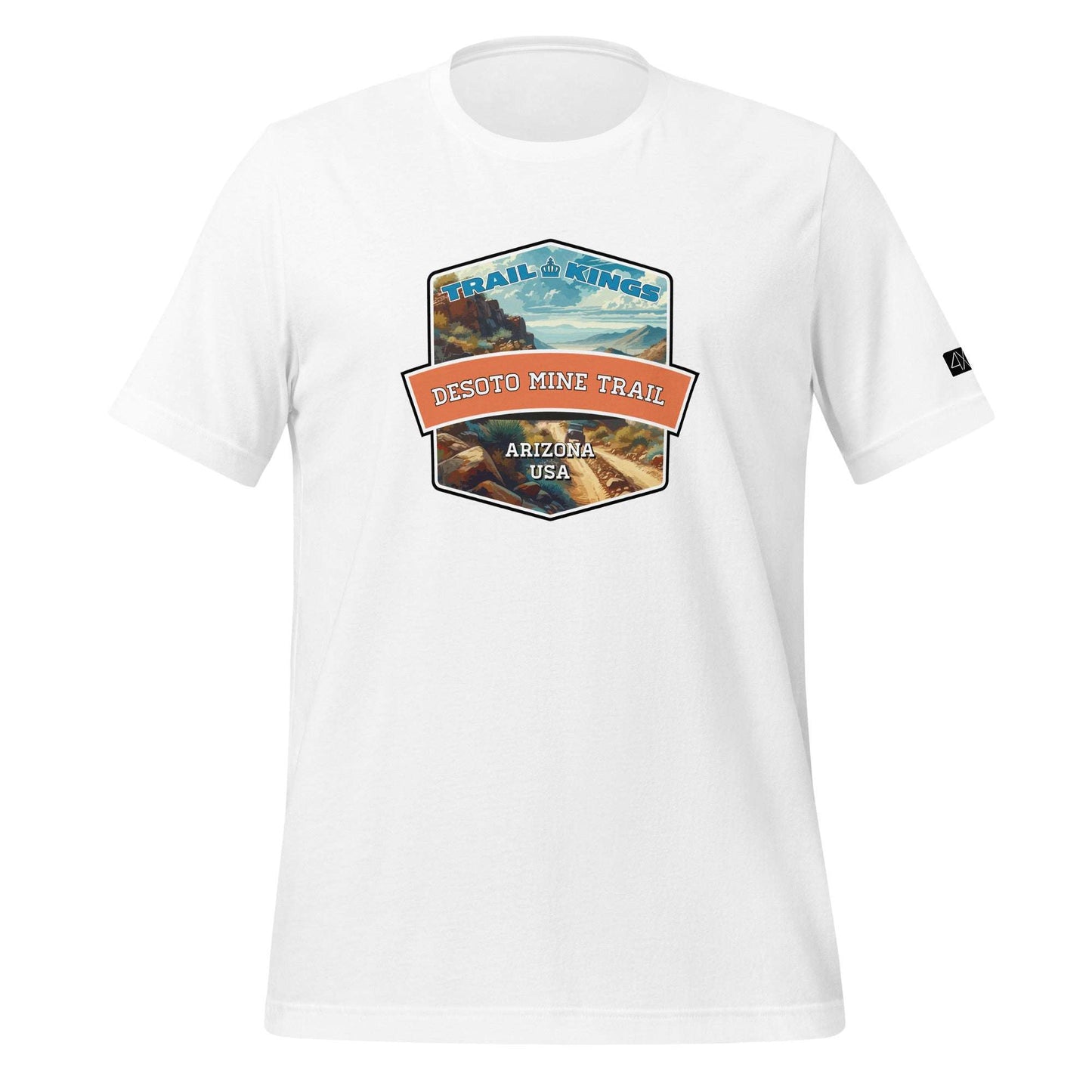 Trail Kings: Desoto Mine Trail - Unisex t-shirt  in  White / 3XL  -  4XOD