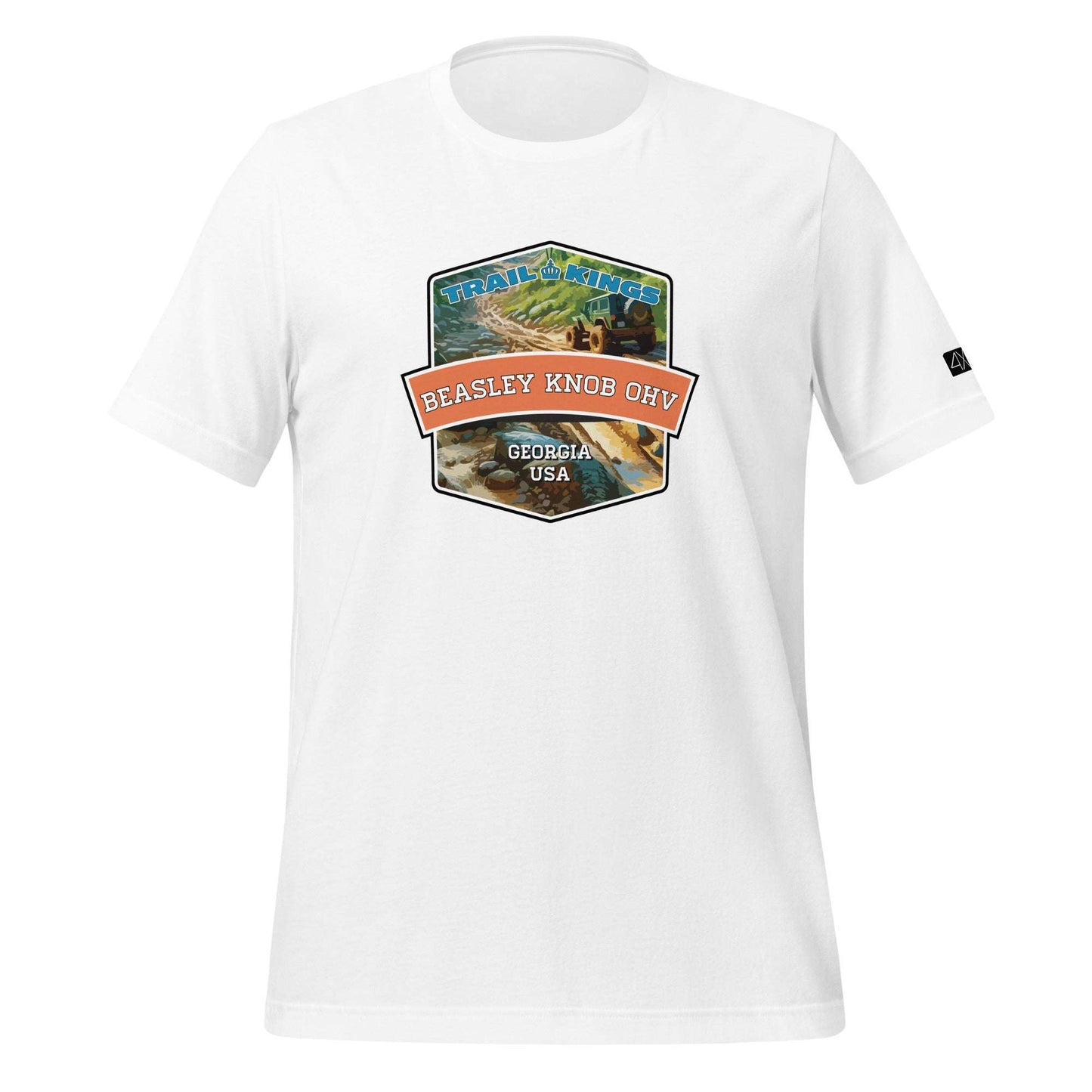 Trail Kings: Beasley Knob OHV - Unisex t-shirt  in  White / 3XL  -  4XOD