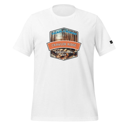 Trail Kings: Crawler Ridge - Unisex t-shirt  in  White / 3XL  -  4XOD