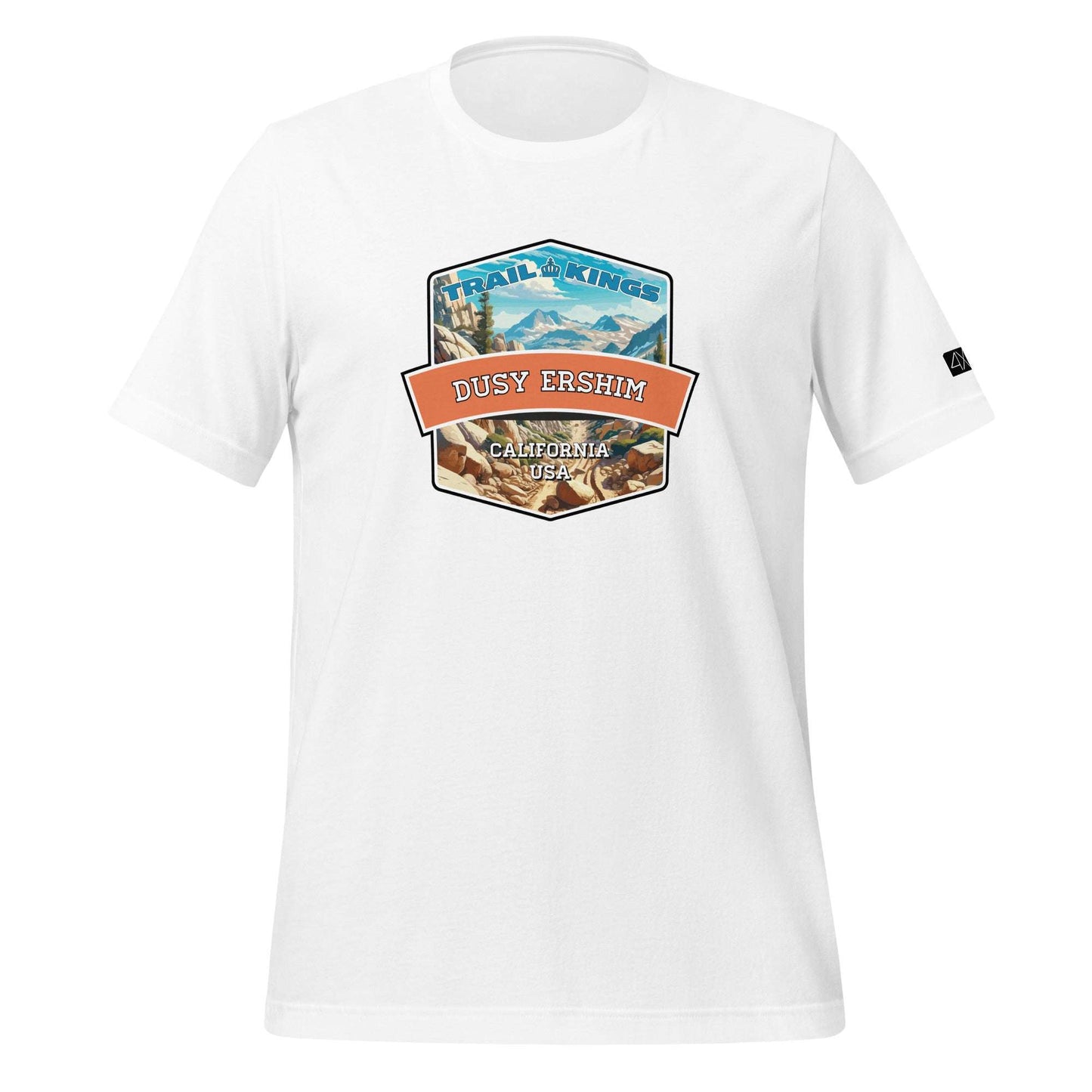 Trail Kings: Dusy Ershim - Unisex t-shirt  in  White / 3XL  -  4XOD