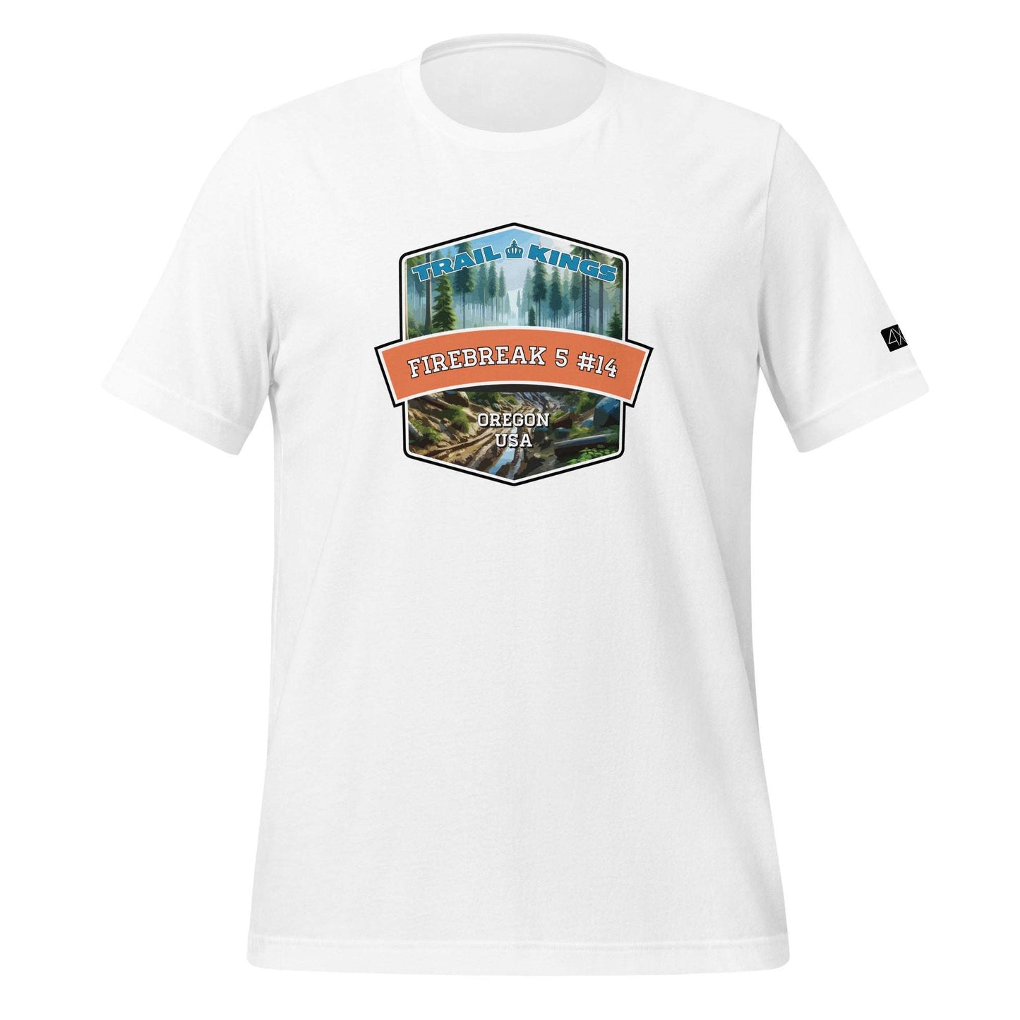 Trail Kings: Firebreak 5 #14 - Unisex t-shirt  in  White / 3XL  -  4XOD