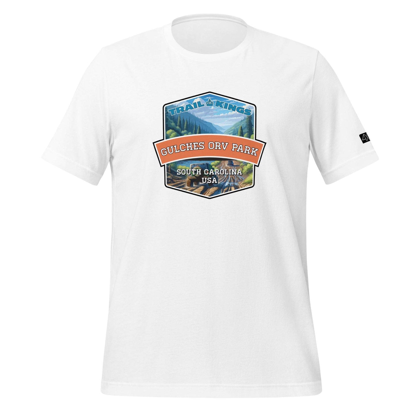 Trail Kings: Gulches Off Road Vehicle Park - Unisex t-shirt  in  White / 3XL  -  4XOD