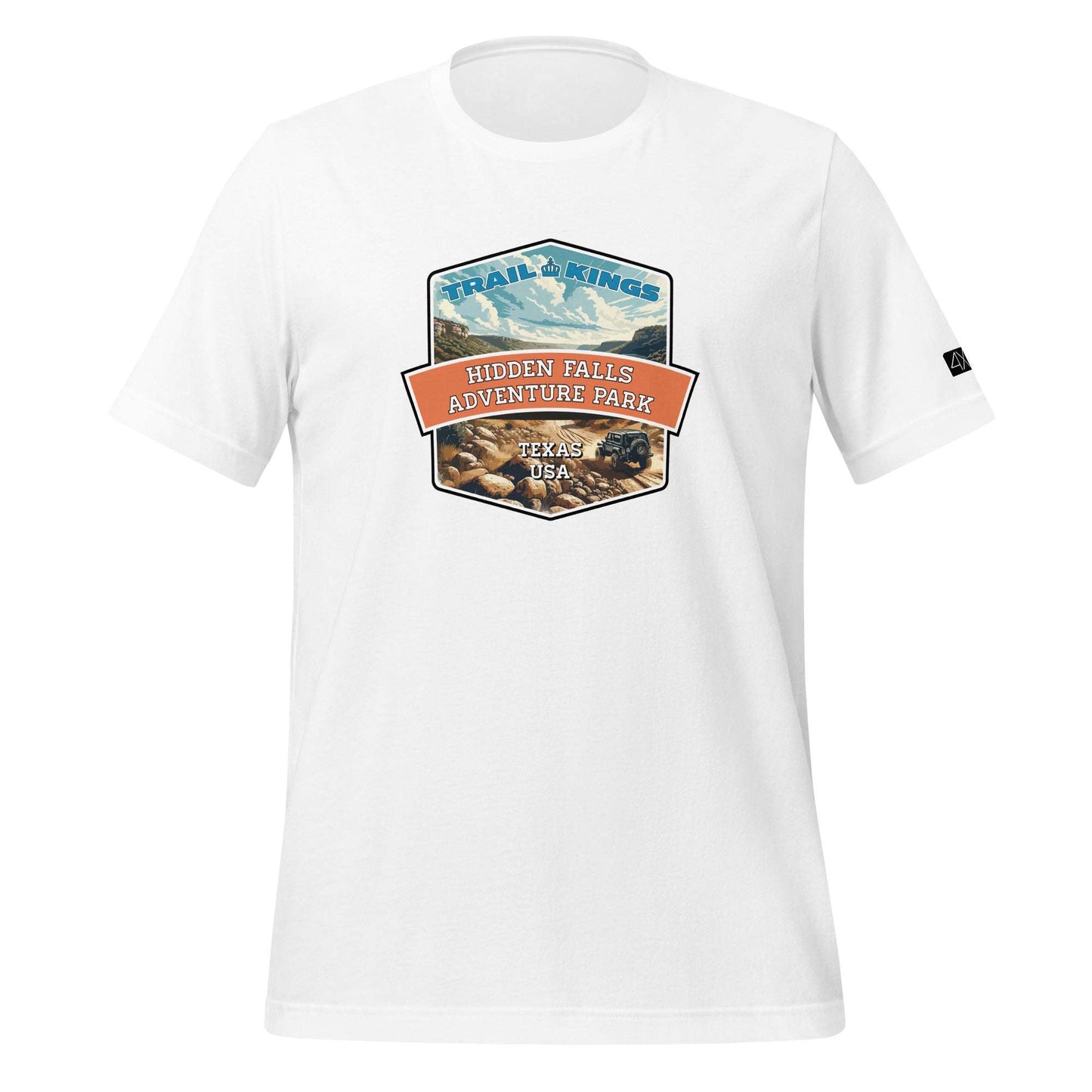 Trail Kings: Hidden Falls Adventure Park - Unisex t-shirt  in  White / 3XL  -  4XOD