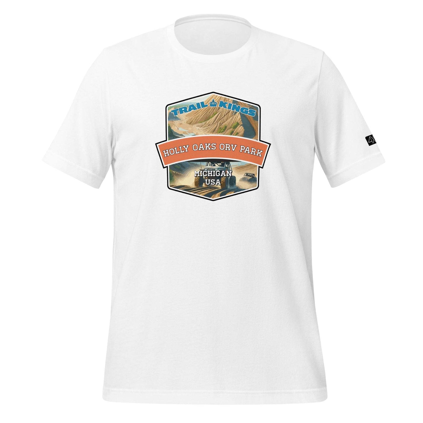 Trail Kings: Holly Oaks ORV Park - Unisex t-shirt  in  White / 3XL  -  4XOD