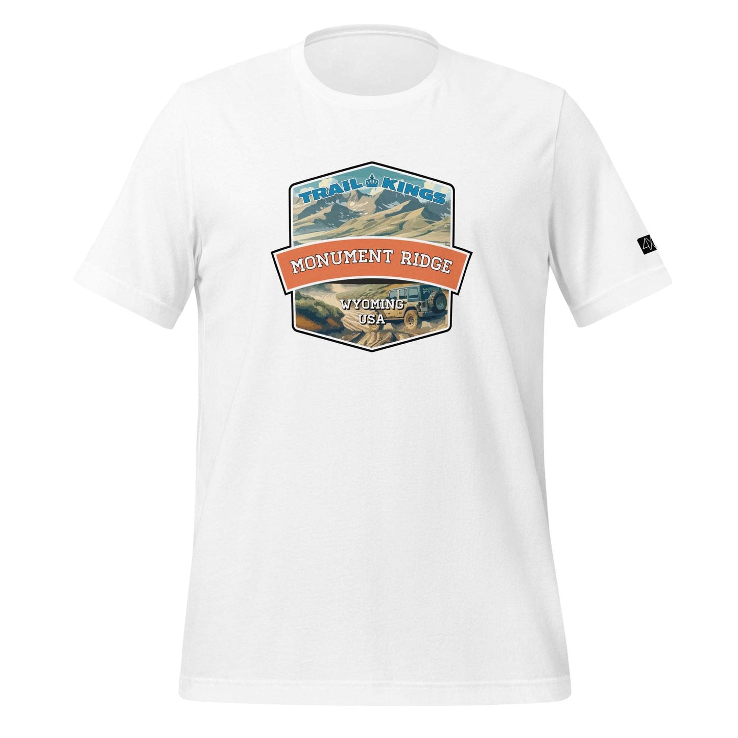 Trail Kings: Monument Ridge - Unisex t-shirt  in  White / 3XL  -  4XOD