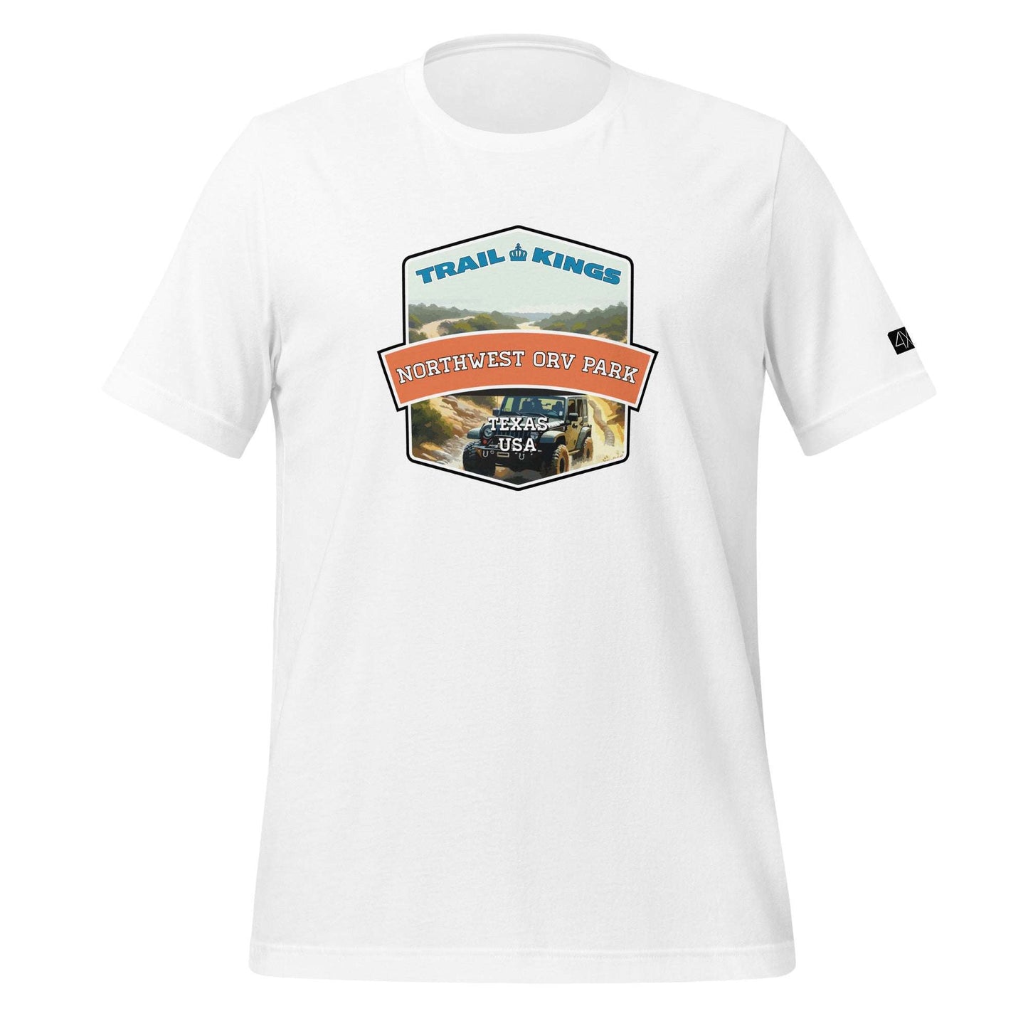 Trail Kings: Northwest ORV Park - Unisex t-shirt  in  White / 3XL  -  4XOD