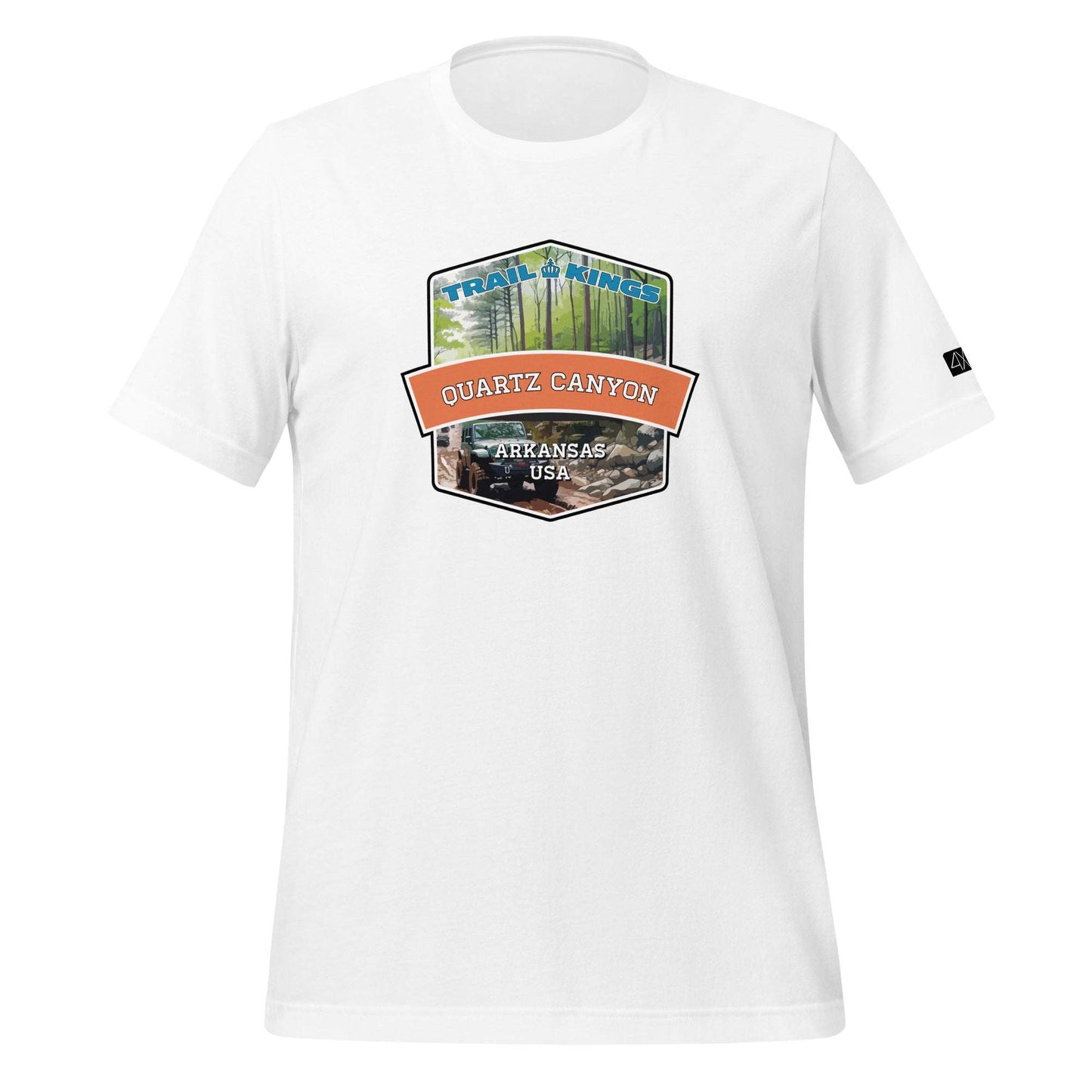 Trail Kings: Quartz Canyon - Unisex t-shirt  in  White / 3XL  -  4XOD