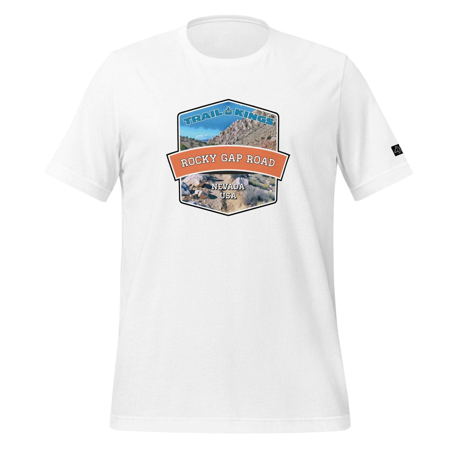 Trail Kings: Rocky Gap Road - Unisex t-shirt  in  White / 3XL  -  4XOD