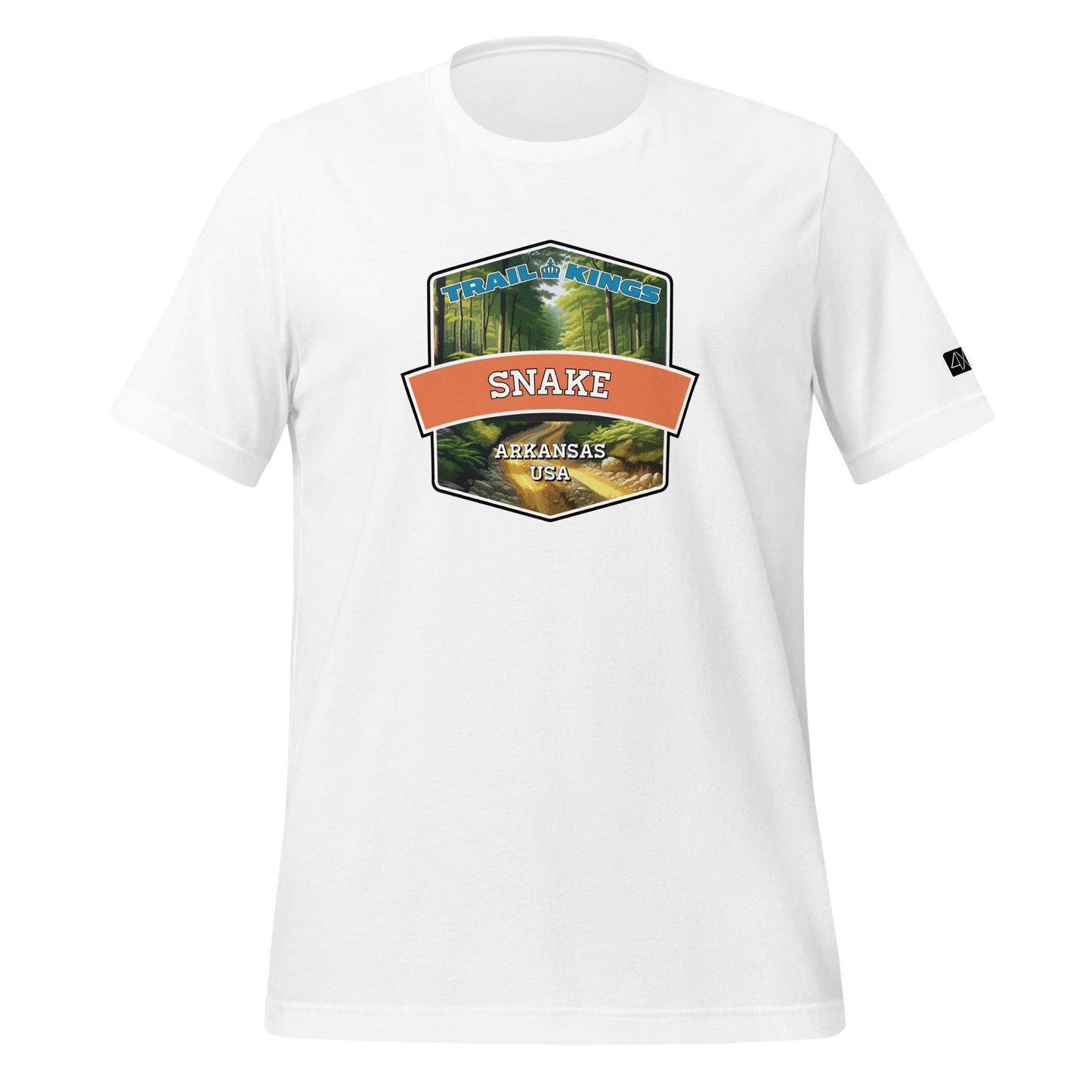 Trail Kings: Snake - Unisex t-shirt  in  White / 3XL  -  4XOD