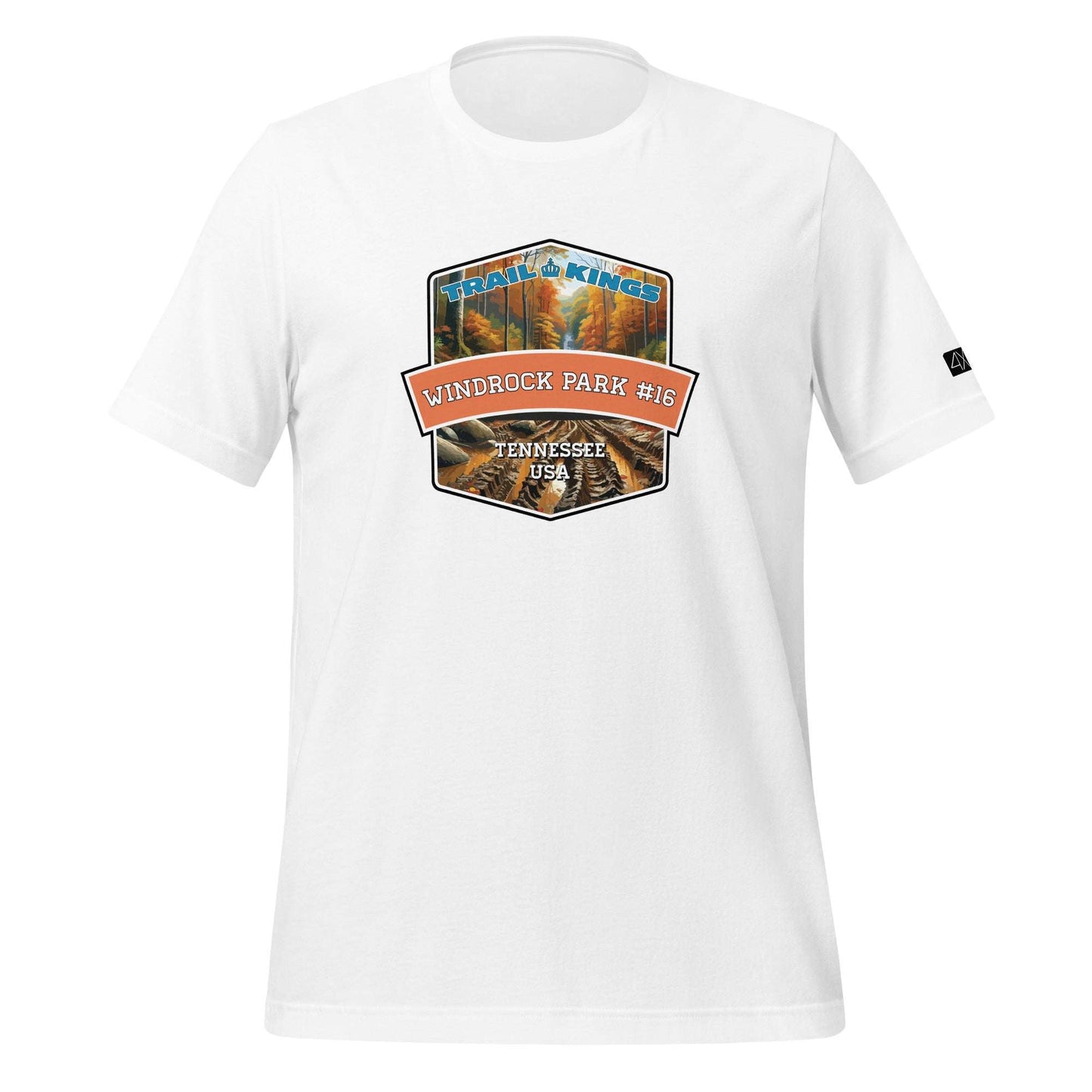 Trail Kings: Windrock Park #16 - Unisex t-shirt  in  White / 3XL  -  4XOD