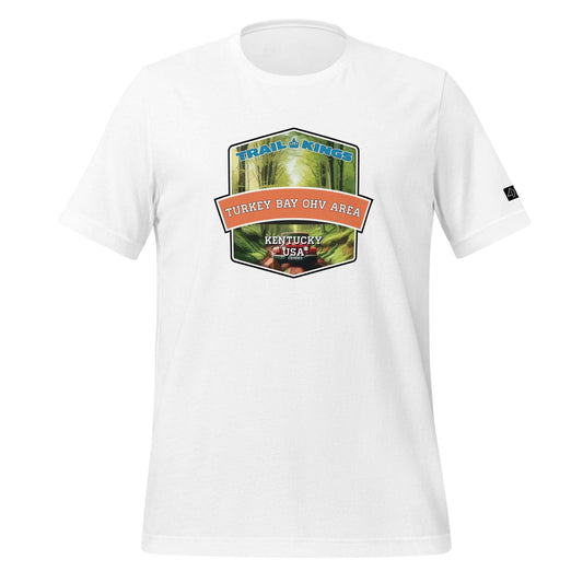 Trail Kings: Turkey Bay OHV Area - Unisex t-shirt  in  White / 3XL  -  4XOD